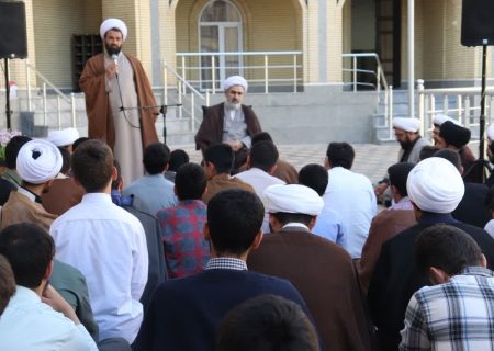 سخنرانی معاون آموزش حوزه های علمیه در جمع استادان و طلاب مدرسه علمیه امام خامنه ای مدظله العالی ارومیه