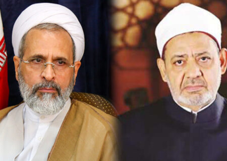 آیت الله اعرافی در پاسخ به الازهر: چرا کشور مدافع ایران را متجاوز می‌خوانید؟/ آیا نادیده گرفتن جنایت‌های آمریکا و اسرائیل، انصاف است؟