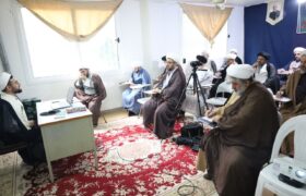برگزاری کارگاه «طرح و تصحیح سؤال» ویژه اساتید حوزه علمیه استان مازندران